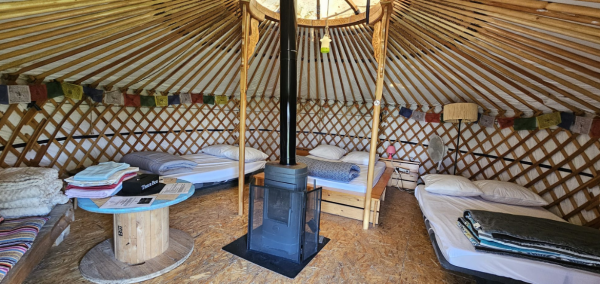 nuit insolite ile de france : Yurt rental for 6 people : accommodation...