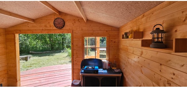 nuit insolite ile de france : Location Chalet au bord de l'eau à cô...