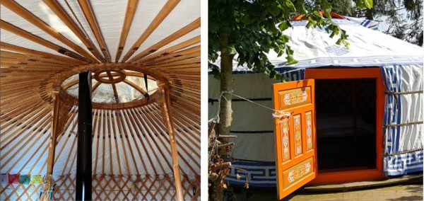 Gift card - Night in a yurt